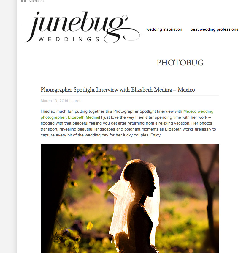 elizabethmedina_junebug Elizabeth Medina Photographer Interview, Junebug Weddings
