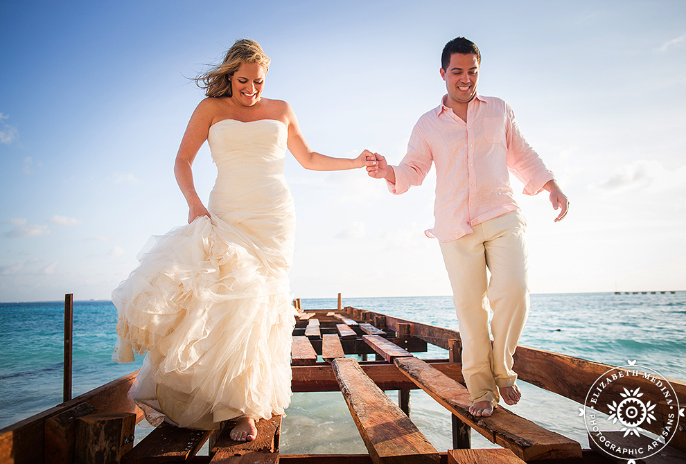 cancun_trash the dress photos elizabeth medina 014 Trash the Dress and Wedding Photography, Beach Palace Cancun Mexico