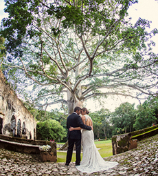 Hacienda Uayamón destination wedding photographer, Campeche, Mexico