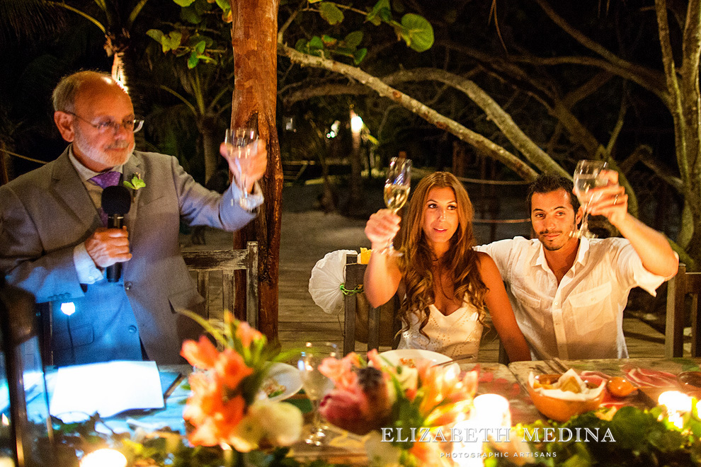  elizabeth medina photography tulum wedding photographer_65 Mayan Ceremony, Tulum, Mexico  12 13 14 Reception moments... love the photo of the father of the bride rocking it out. 