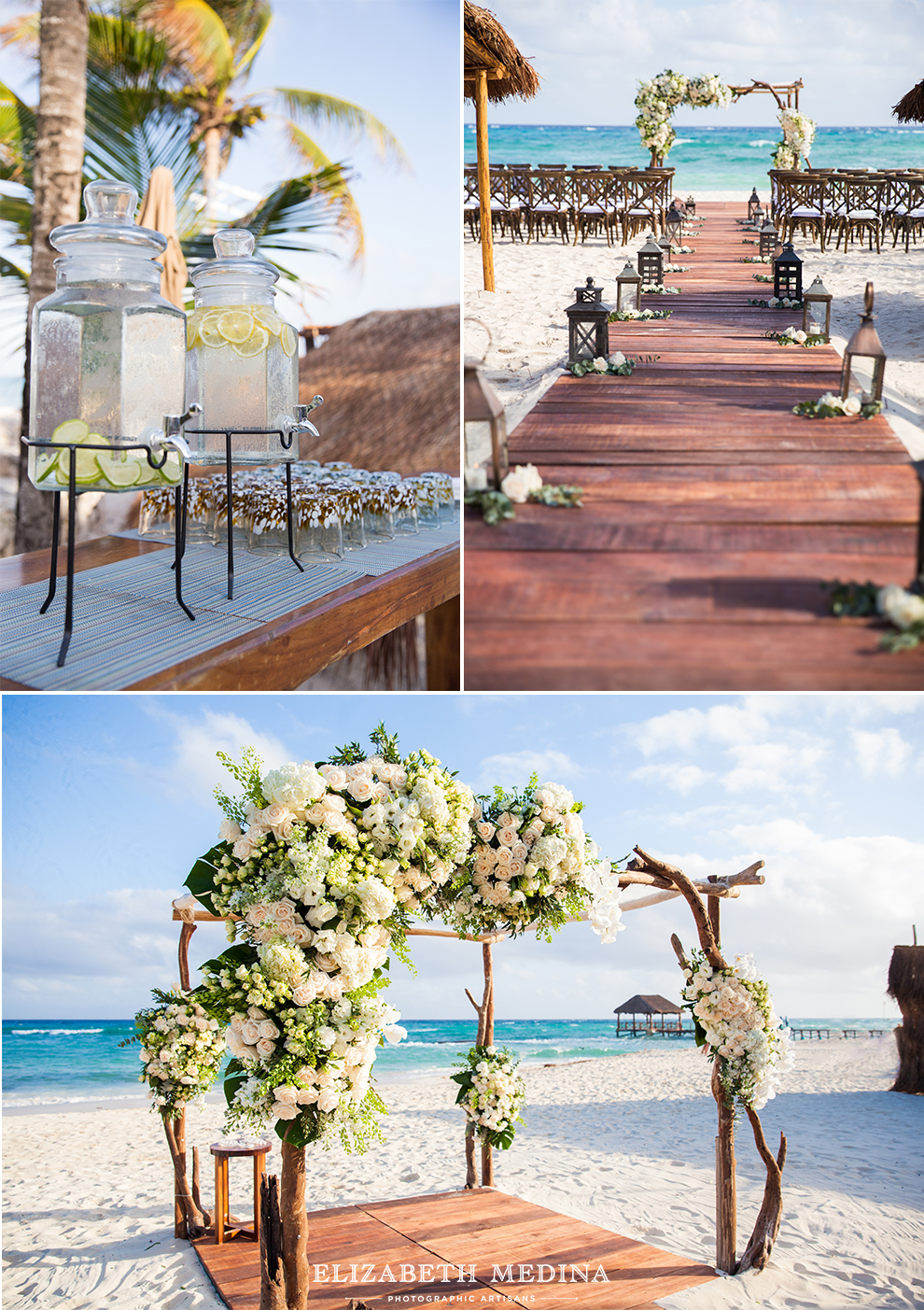  playa del del carmen photographer viceroy riviera maya wedding 0011 Playa del Carmen Photographer,  Kira and Trey’s Viceroy Rivera Maya Wedding The ceremony decor for Kira and Trey´s beach wedding at Playa del Carmen's The Vicreoy Riviera Maya resort was completely on point!
 