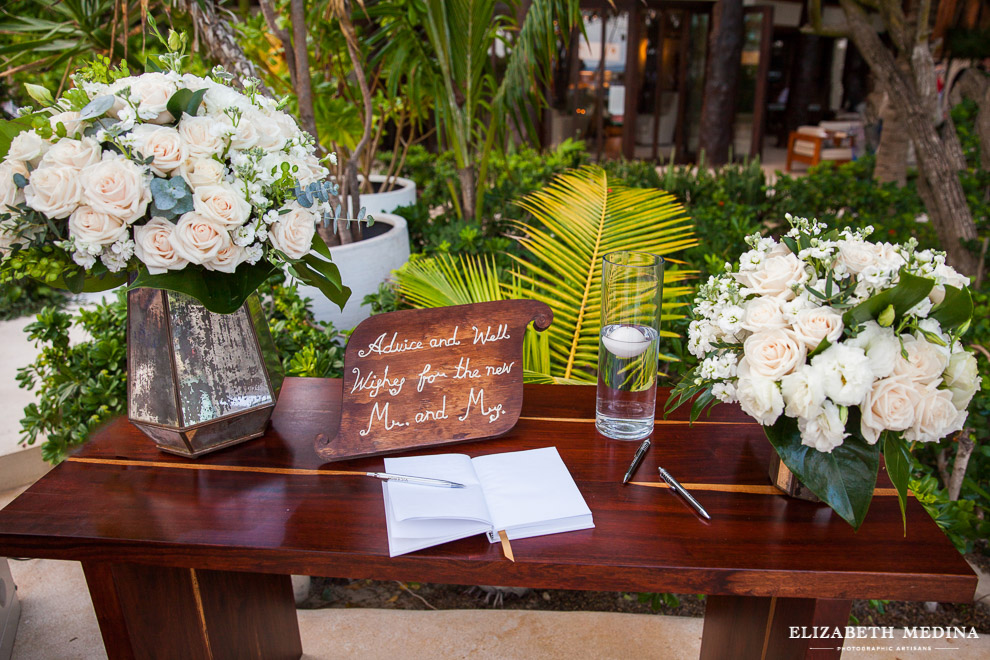  playa del del carmen photographer viceroy riviera maya wedding 0029 Playa del Carmen Photographer,  Kira and Trey’s Viceroy Rivera Maya Wedding Guest signing book, beach wedding details.

 