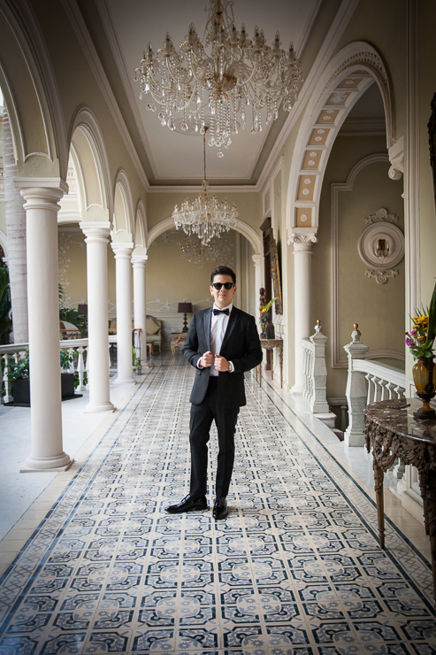 elegant groom at historic merida centro mansion elizabeth medina yucatan wedding blog 0025 Casa Faller and Mansion Merida, Wedding Day Photos in Merida’s Most Elegant Wedding Venues, Maribel and Robertoelegant groom at merida centro mansion  