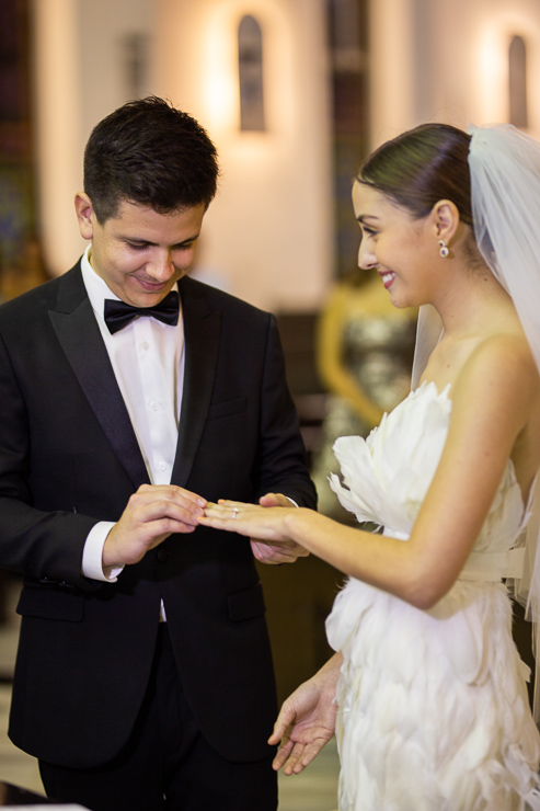 couple smiles rings Boda religiosa Merida Mexico elizabeth medina yucatan wedding blog 0084 Casa Faller and Mansion Merida, Wedding Day Photos in Merida’s Most Elegant Wedding Venues, Maribel and Robertocouple smiles Boda religiosa Merida Mexico  