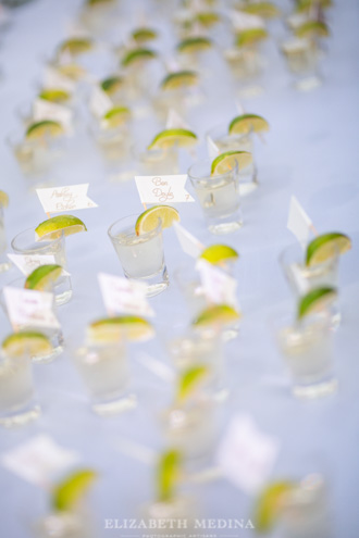 tequila shots seating card favors destination wedding photographer fairmon mayakoba 111 Beach wedding photographer at the Fairmont Mayakoba, Cat and Ian’s Destination Weddingtequila shots favors seating card favors  