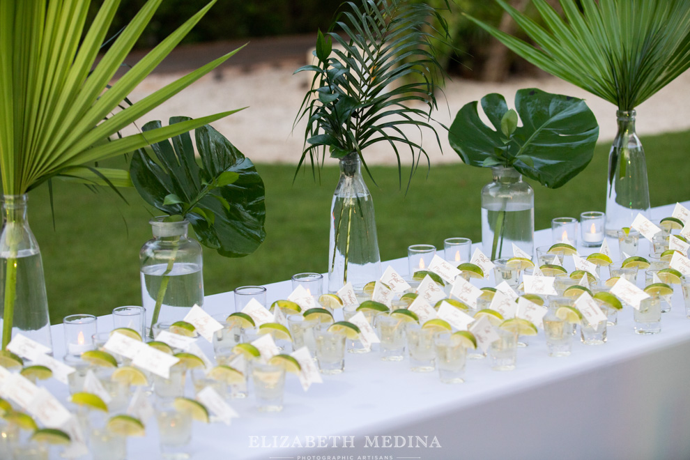 tequila shots place cards seating favors destination wedding photographer fairmon mayakoba 114 Beach wedding photographer at the Fairmont Mayakoba, Cat and Ian’s Destination Weddingtequila shots place cards seating favors  